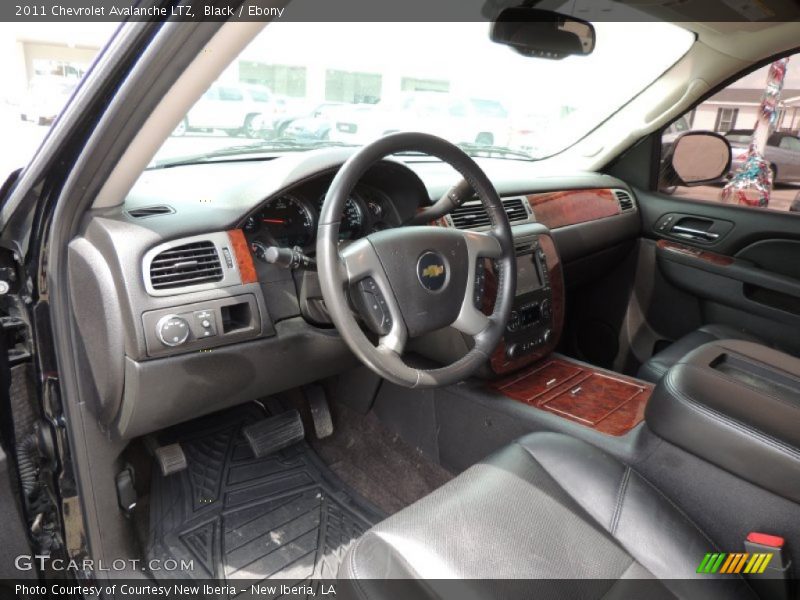 Black / Ebony 2011 Chevrolet Avalanche LTZ