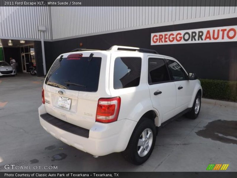White Suede / Stone 2011 Ford Escape XLT