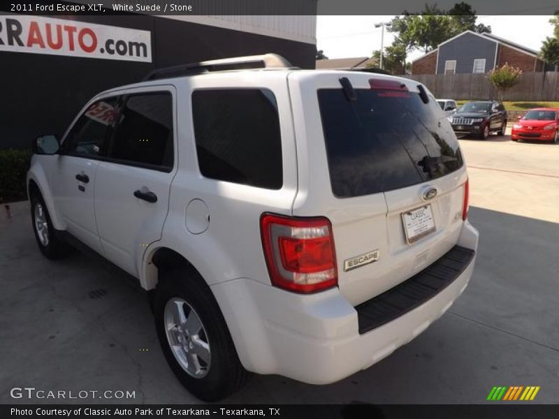 White Suede / Stone 2011 Ford Escape XLT
