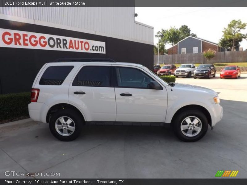 White Suede / Stone 2011 Ford Escape XLT