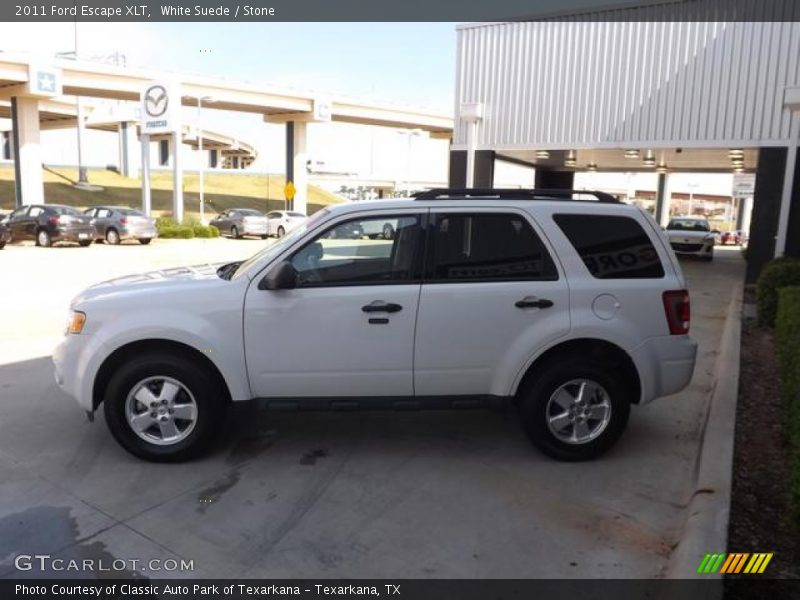 White Suede / Stone 2011 Ford Escape XLT