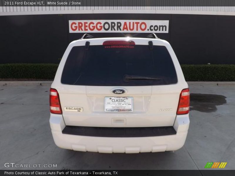 White Suede / Stone 2011 Ford Escape XLT