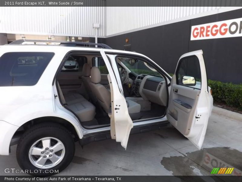 White Suede / Stone 2011 Ford Escape XLT