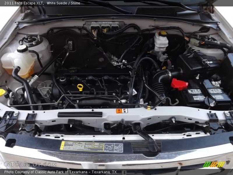 White Suede / Stone 2011 Ford Escape XLT