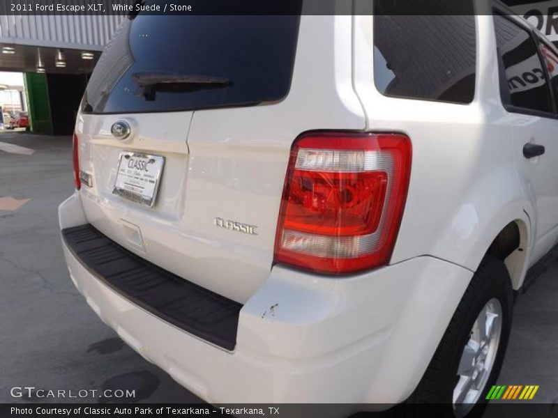 White Suede / Stone 2011 Ford Escape XLT