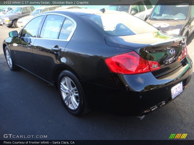 Obsidian Black / Graphite 2010 Infiniti G 37 Journey Sedan