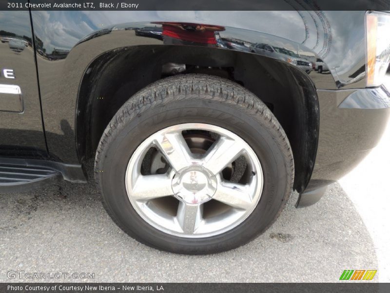 Black / Ebony 2011 Chevrolet Avalanche LTZ
