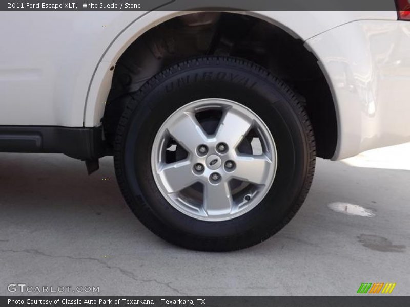 White Suede / Stone 2011 Ford Escape XLT