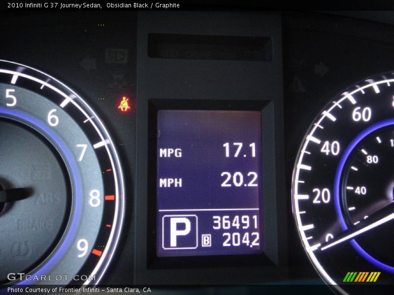 Obsidian Black / Graphite 2010 Infiniti G 37 Journey Sedan