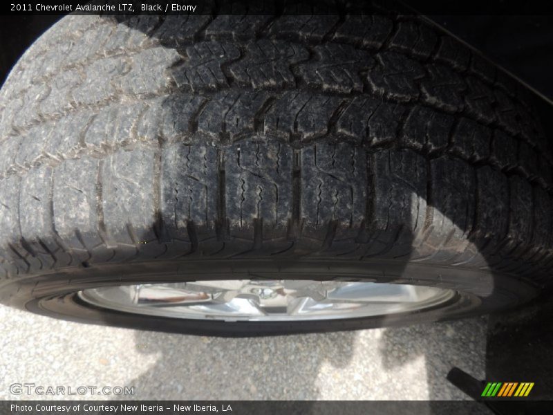 Black / Ebony 2011 Chevrolet Avalanche LTZ