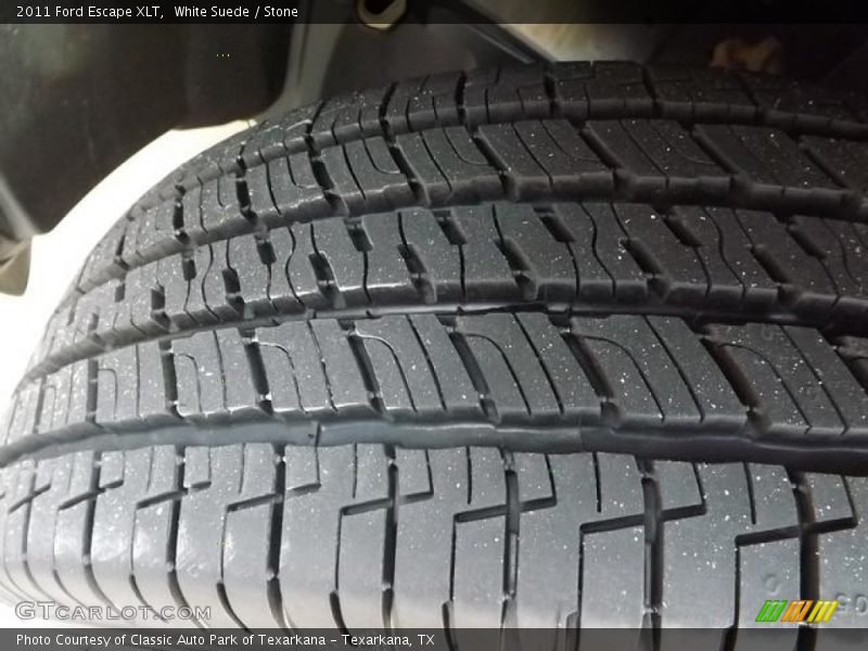 White Suede / Stone 2011 Ford Escape XLT