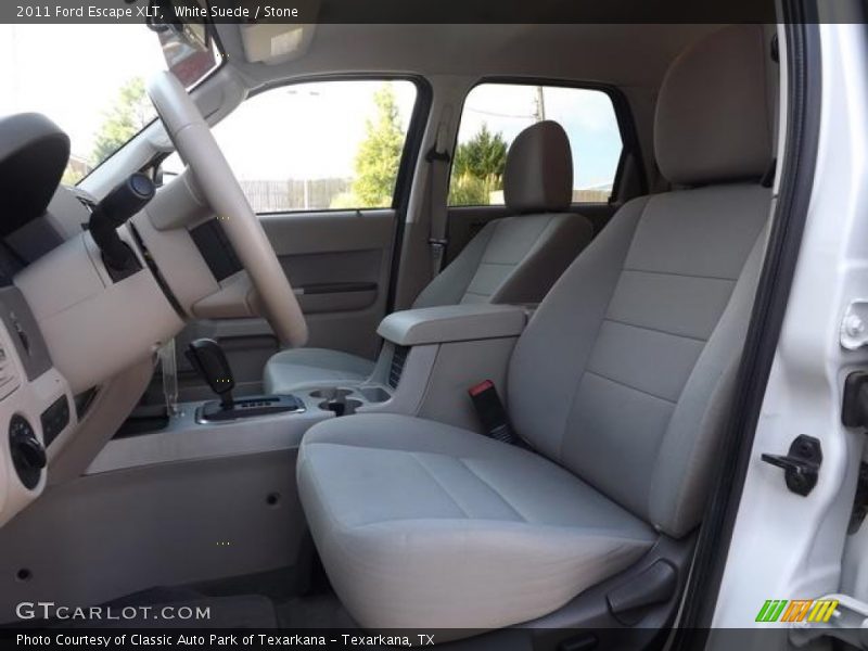 White Suede / Stone 2011 Ford Escape XLT