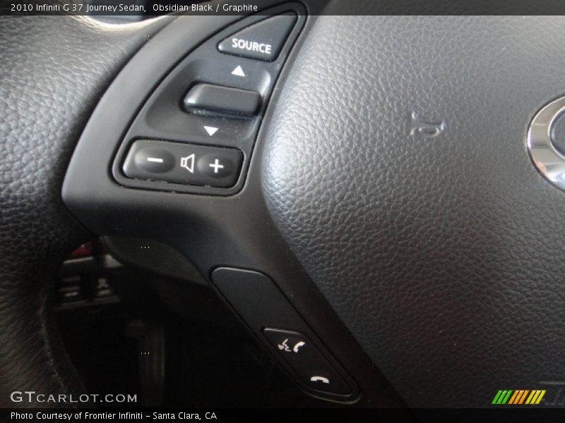 Obsidian Black / Graphite 2010 Infiniti G 37 Journey Sedan
