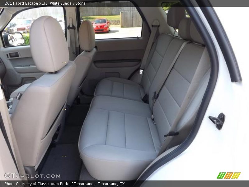 White Suede / Stone 2011 Ford Escape XLT