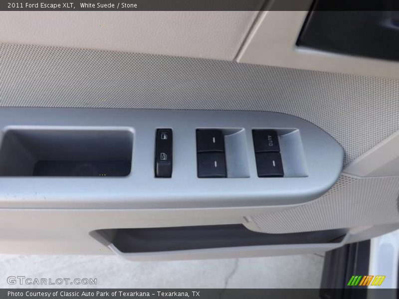 White Suede / Stone 2011 Ford Escape XLT