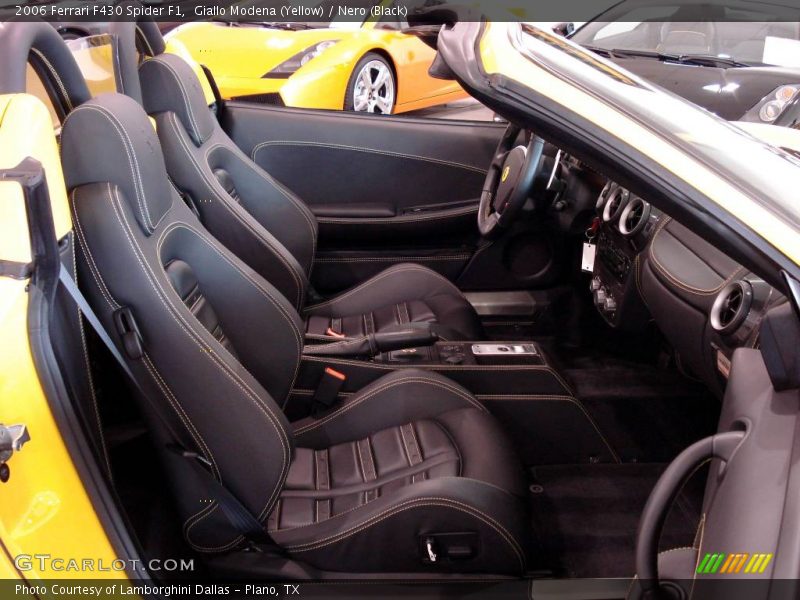 Giallo Modena (Yellow) / Nero (Black) 2006 Ferrari F430 Spider F1