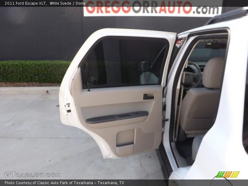 White Suede / Stone 2011 Ford Escape XLT