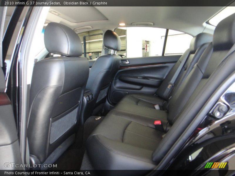 Obsidian Black / Graphite 2010 Infiniti G 37 Journey Sedan