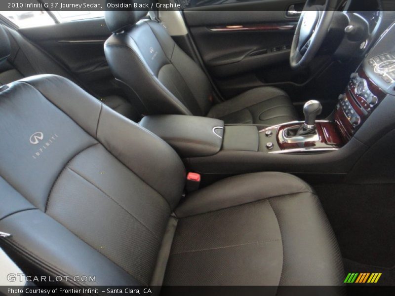 Obsidian Black / Graphite 2010 Infiniti G 37 Journey Sedan