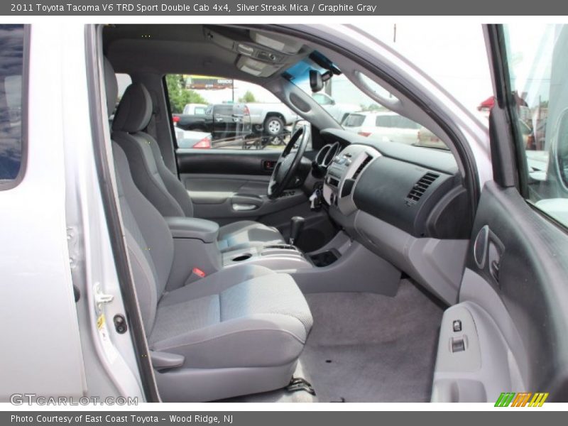 Silver Streak Mica / Graphite Gray 2011 Toyota Tacoma V6 TRD Sport Double Cab 4x4