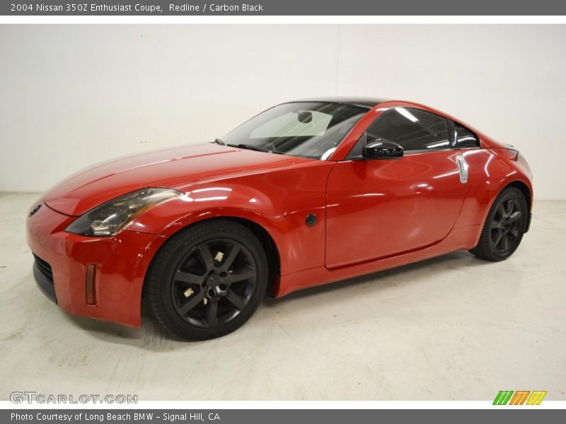 Redline / Carbon Black 2004 Nissan 350Z Enthusiast Coupe