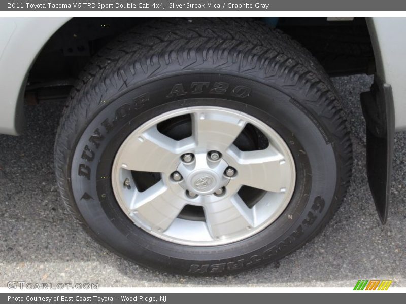 Silver Streak Mica / Graphite Gray 2011 Toyota Tacoma V6 TRD Sport Double Cab 4x4