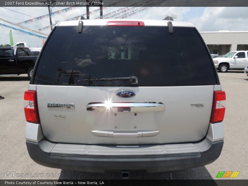 Silver Birch Metallic / Stone 2007 Ford Expedition XLT