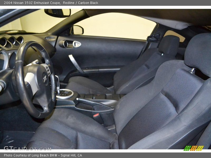 Redline / Carbon Black 2004 Nissan 350Z Enthusiast Coupe