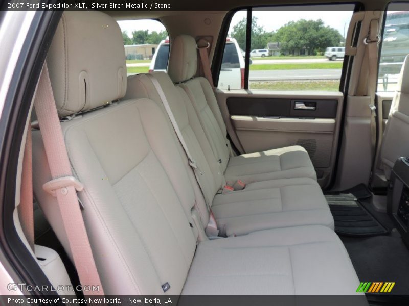 Silver Birch Metallic / Stone 2007 Ford Expedition XLT