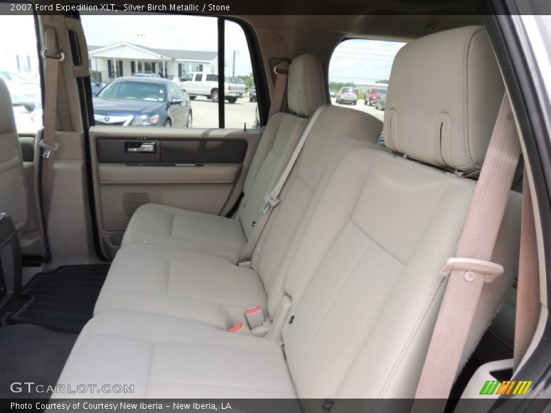 Silver Birch Metallic / Stone 2007 Ford Expedition XLT