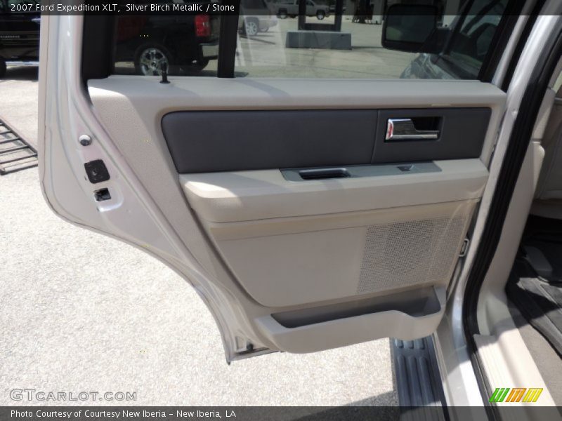 Silver Birch Metallic / Stone 2007 Ford Expedition XLT