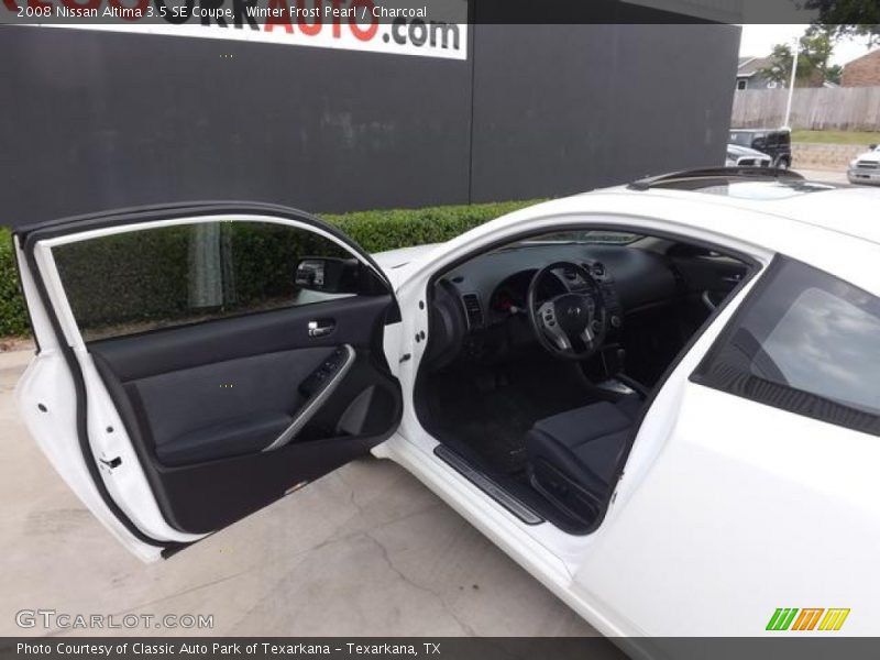 Winter Frost Pearl / Charcoal 2008 Nissan Altima 3.5 SE Coupe