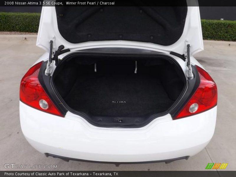 Winter Frost Pearl / Charcoal 2008 Nissan Altima 3.5 SE Coupe
