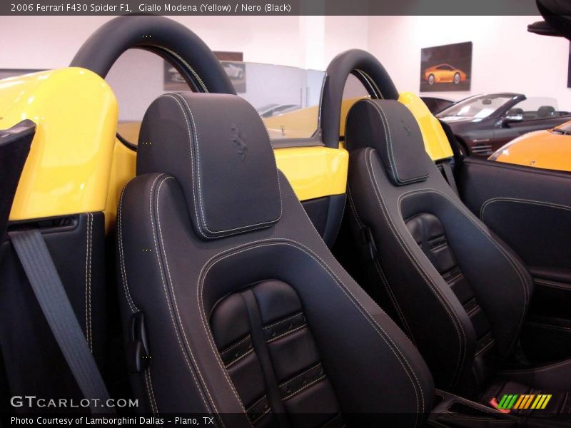 Giallo Modena (Yellow) / Nero (Black) 2006 Ferrari F430 Spider F1