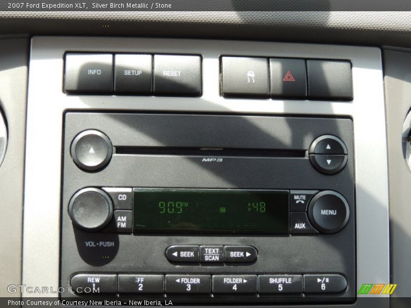 Silver Birch Metallic / Stone 2007 Ford Expedition XLT