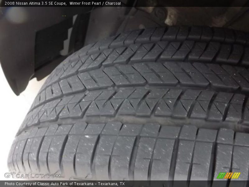 Winter Frost Pearl / Charcoal 2008 Nissan Altima 3.5 SE Coupe