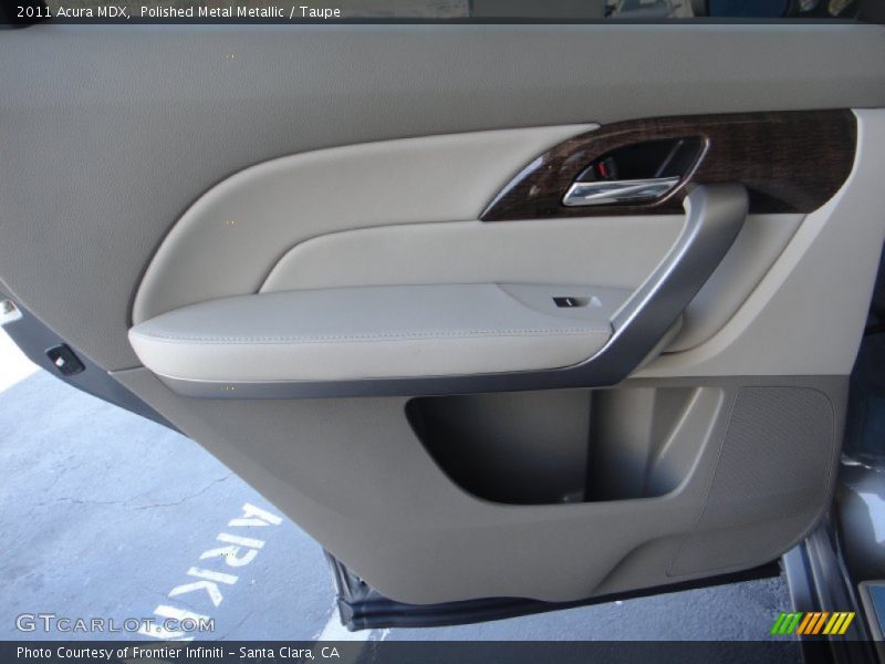 Polished Metal Metallic / Taupe 2011 Acura MDX