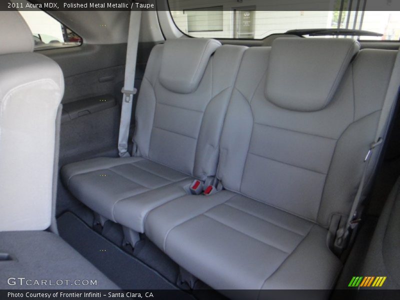 Polished Metal Metallic / Taupe 2011 Acura MDX