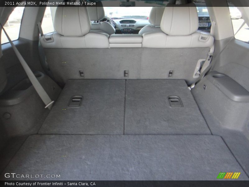 Polished Metal Metallic / Taupe 2011 Acura MDX