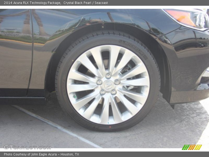 Crystal Black Pearl / Seacoast 2014 Acura RLX Technology Package