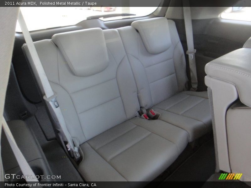 Polished Metal Metallic / Taupe 2011 Acura MDX