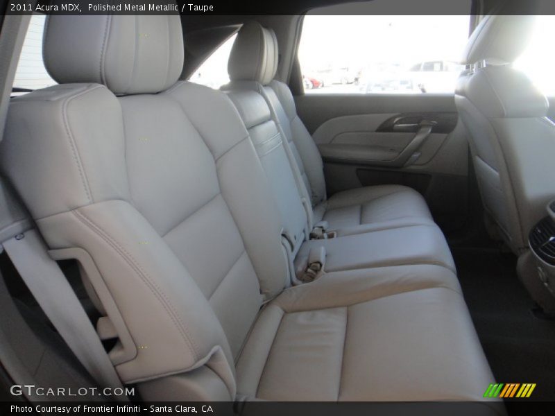 Polished Metal Metallic / Taupe 2011 Acura MDX