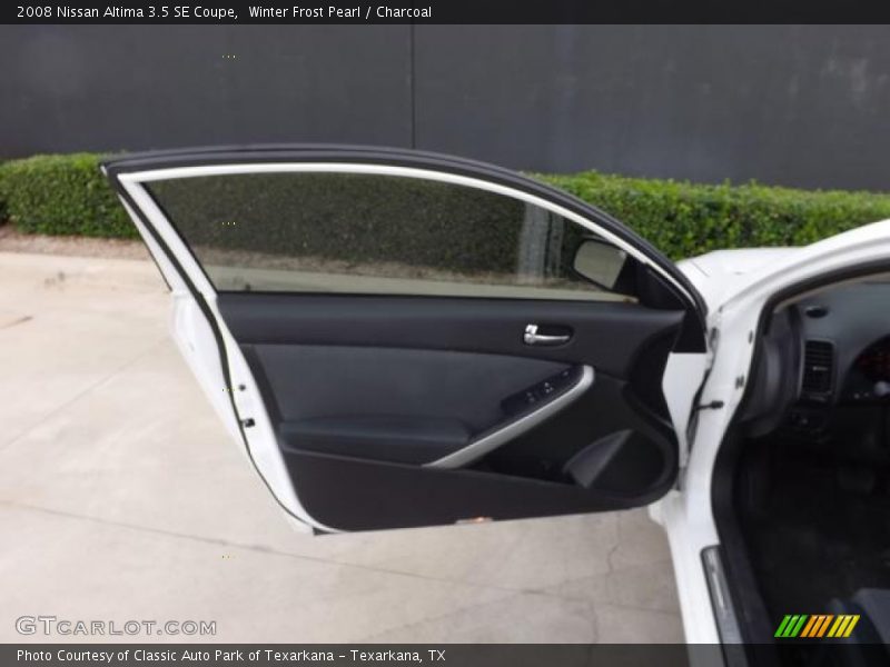 Winter Frost Pearl / Charcoal 2008 Nissan Altima 3.5 SE Coupe