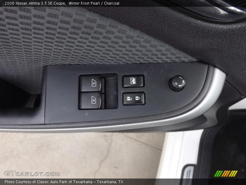 Winter Frost Pearl / Charcoal 2008 Nissan Altima 3.5 SE Coupe