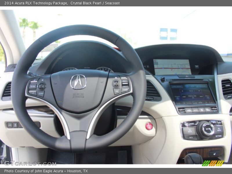 Crystal Black Pearl / Seacoast 2014 Acura RLX Technology Package