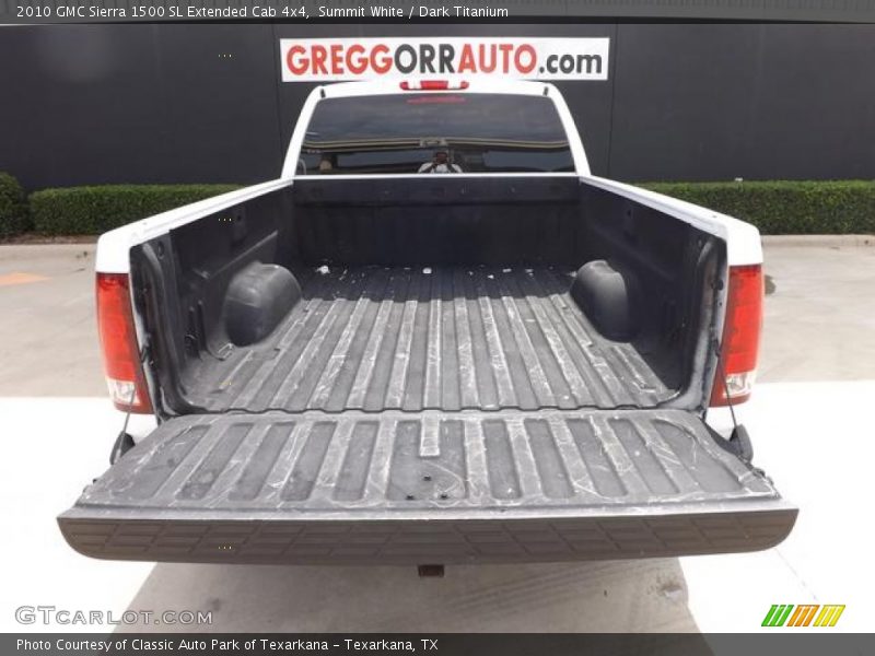 Summit White / Dark Titanium 2010 GMC Sierra 1500 SL Extended Cab 4x4