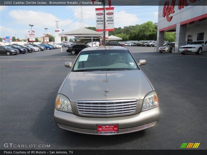 Bronzemist Metallic / Neutral Shale 2002 Cadillac DeVille Sedan