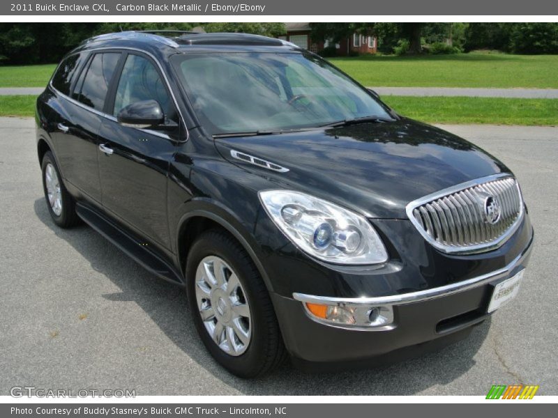 Carbon Black Metallic / Ebony/Ebony 2011 Buick Enclave CXL