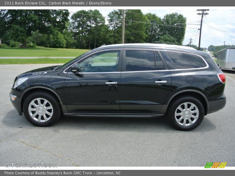 Carbon Black Metallic / Ebony/Ebony 2011 Buick Enclave CXL