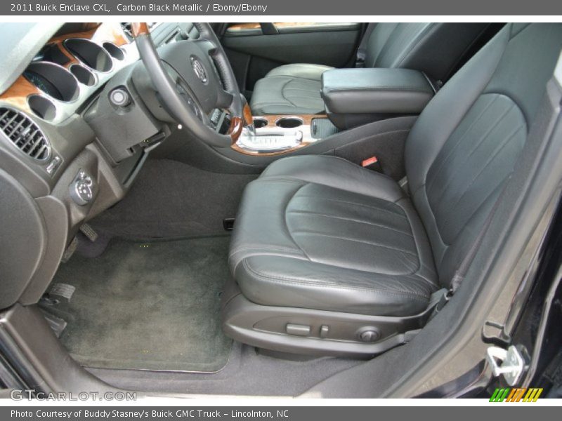 Carbon Black Metallic / Ebony/Ebony 2011 Buick Enclave CXL